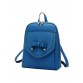 Bowknot PU Leather Backpack
